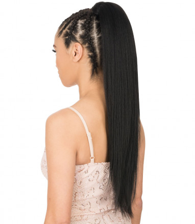 Warp N Tail - Natural Yaki Synthetic Ponytail Straight 26