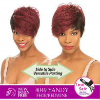 New Born Free Synthetic Full Wig SIDE BY SIDE VERSATILE PARTING- YANDY