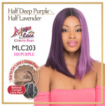 New Born Free Magic Lace Front Curved Part Wig MLC203