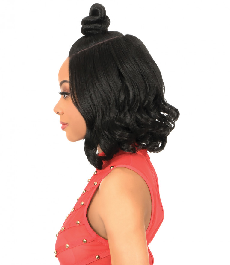 Chade Magic Lace Round Part Synthetic Lace Front Wig - MLR72